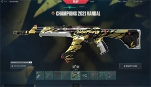 Conta Unranked (Coleção Champions 2021 completa) - Valorant
