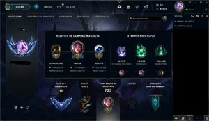 Conta de lol/valorant Diamante - League of Legends
