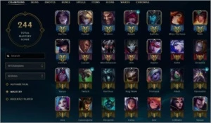 CONTA - 708 SKINS - LEAGUE OF LEGENDS LOL