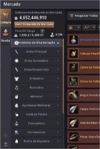 Conta BDO SA - 269 PA Striker/Mystic BS TET - Black Desert