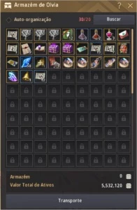 Conta BDO SA - 269 PA Striker/Mystic BS TET - Black Desert