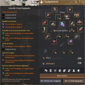 Conta BDO SA - 269 PA Striker/Mystic BS TET - Black Desert