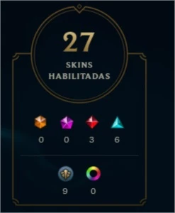 Conta League of Legends Gold(Platina se quiser) LOL