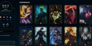 FULL ACESSO LVL 258 - 257 Skins - 163 Champions -2700 RP - League of Legends LOL