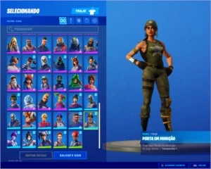 Vendo conta de for-tnite da season 1 Rara Cavaleiro negro - Fortnite