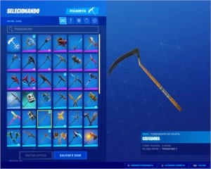 Vendo conta de for-tnite da season 1 Rara Cavaleiro negro - Fortnite