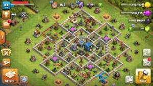 Conta Clash of Clans CV 12 CC 10 Barato
