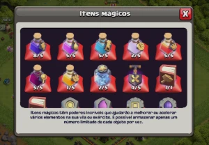 Clash of Clans CV11 | CV10 FULL | 2,9K Gemas | Antiga