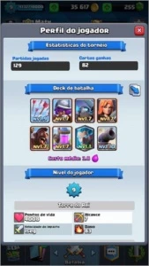 CONTA NÍVEL 9 (QUASE 10) COM LENDÁRIA, 35K GOLD, ARENA 8 - Clash Royale