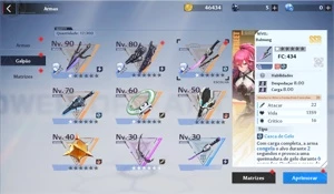 CONTA LVL 47 - 11 ARMAS SSR (NEMESIS E FRIGG QUASE C2) - Tower of Fantasy