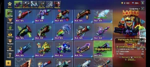 🔥👑 Conta Suprema Pixel Gun 3D – Todas As Armas Max! 👑🔥 - Outros