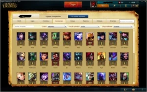 Conta League of Legends No Ranked Ouro S5 LOL