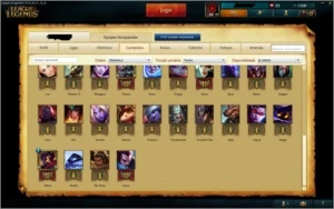 Conta League of Legends No Ranked Ouro S5 LOL