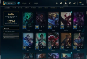 Conta league of legends com quase 180 skins LOL
