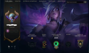 Conta league of legends com quase 180 skins LOL