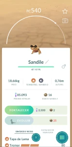 Sandile - Entrega Imediata (Pokemon GO) - Pokémon