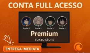 Conta Crunchyroll Mega Fan (Plano Anual) - Premium