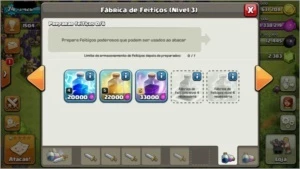 Conta Clash CV8 Semi-Full +2500 gemas - Clash of Clans