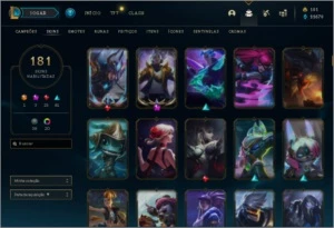 Conta Valorant + League of Legends com MUITAS SKINS LOL