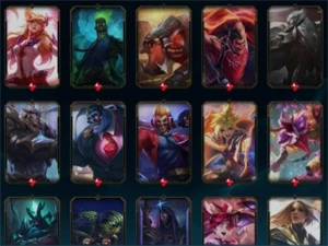 CONTA RARA - ELO MESTRE COM MUITAS SKINS - League of Legends LOL
