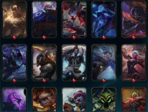 CONTA RARA - ELO MESTRE COM MUITAS SKINS - League of Legends LOL