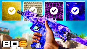 Conta Call of Duty Bo6/Warzone camo DARK MATTER COD
