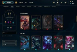 Conta do lol - League of Legends