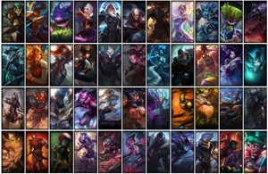 Conta bronze 1 com TODOS os champs e 222 Skins (Nivel 509) - League of Legends LOL
