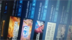 CONTA STEAM 50 JOGOS