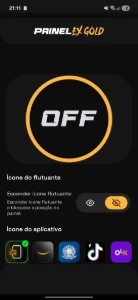 Painel extreme gold - Free Fire