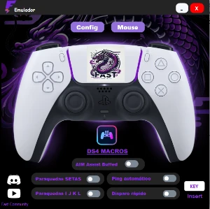 Aimassist para mouse e teclado - Call of Duty COD