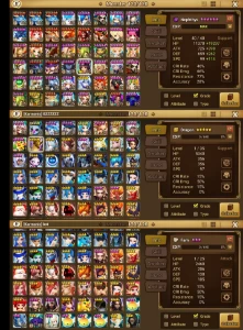 Summoners War Global com Nephtys Seara Rica Verad Jamire