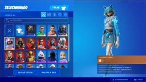 CONTA FORTNITE ARENA DIVISÃO 7 / EPIC GAMES COM VÁRIOS JOGOS