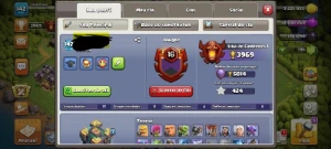 conta clesh of clans - Outros