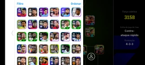 Melhor Conta Efootball Mobile - eFootball PES