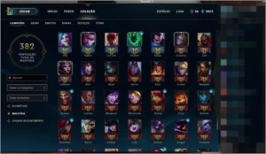 Conta de League of Legends LOL