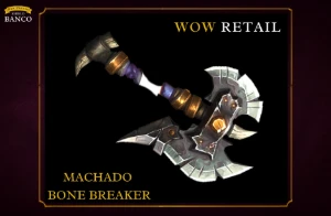 World of Warcraft - Skin de Arma Machado (Transmog) - Blizzard