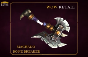 World of Warcraft - Skin de Arma Machado (Transmog) - Blizzard