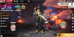 CONTA INICIANTE NÍVEL 8 - Free Fire