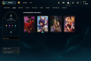 conta diamante 2 - League of Legends LOL