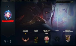 CONTA LOL COM 100 SKINS - League of Legends