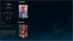 CONTA LOL COM 100 SKINS - League of Legends