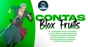 Fruits 🥇 Contas Bloxfruits Random (Entrega Automática) - Roblox