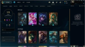 Conta Lol gold 1 ex plat 1/d4 - League of Legends