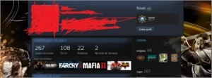 Conta Steam Level 42, + de 260 Jogos + Conta Uplay