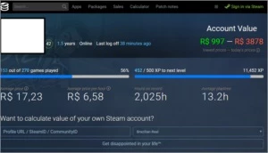 Conta Steam Level 42, + de 260 Jogos + Conta Uplay