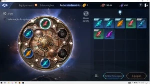 Conta mir4 SV SA22 Warrior com pavão vermelho!