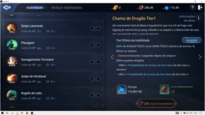 Conta mir4 SV SA22 Warrior com pavão vermelho!