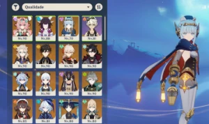 Conta de genshin impact Ar60 (leia a descrição!)