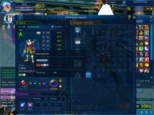 conta ladmo servidor alphamon - Digimon Masters Online